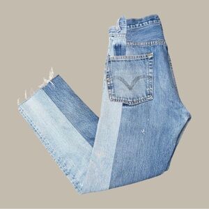 EB Denim Two Tons reworked Distressed Levi’s